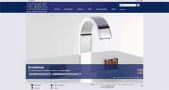 Desktop Screenshot of horus-design-faucets.com
